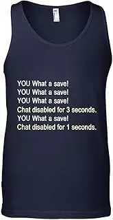 [keoStore] What a Save! Chat Disabled Rocket Game Tank Top