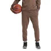 Reebok Basketball Pants Utility Brown Men's Activewear Sports Jogger Bottoms