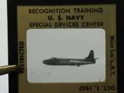 1947 U.S.NAVY Recognition Training Neg Slide #339 P4M MERCATOR USN PATROL