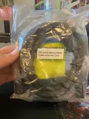 NEW 6FT SVGA Male to Male Cable with Ferrite Core **Free Shipping**