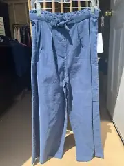 Nordstrom Girl’s Navy Blue Flowy Pants- Size Large (10/12)
