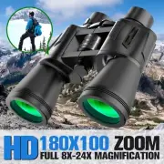 180x100 Zoom Handheld HD Hunting Binoculars Night Vision Bird Telescope Outdoor
