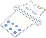 BIUDECO Acrylic Magnetic Eyelash Display Board Compact Lash Extension Tray for Easy Application Portable Lightweight for Beginners and Professionals for Salon and Home Use