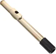 Yardwe Flute Mouthpiece Replacement Metal Accessory for Flute Durable Easy to Clean and Play for Students Professionals