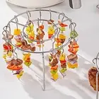 Grill Skewers Rack Set Picnic Oven Pressure Cookers Party Camping Rotisserie