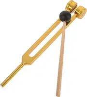 SOPOTUTU 1 Set Tuning Fork and Mallet Kit for Ear Cleaning and Meditation Sensory Tuning Forks for Sound Therapy Includes Convenient Storage Bag Collection