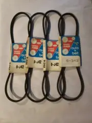 Lot Of 3 Durkee Atwood Automotive V Belt 9-342 "Kwik Fit" 34.125" x . 25"