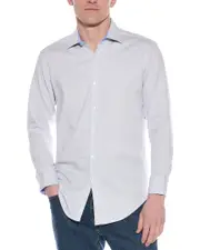 TailorByrd Multi Color Dobby Dress Shirt