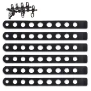 Bike Rack Cradle Straps .49 Ladder Style Strap Holes Compatible Thule 1/2