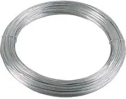 3mm Silver Straining Wire - High Tensile Galvanised Silver - 100m Rolls Fence