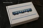 Storage Box for Hornby LMS The Coronation Scot blue coaches x 4 - 00 Gauge