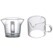 2pcs Scale Espresso Cup Espresso Shot Glasses Baking Measuring Cup