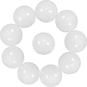 Hohopeti 10pcs Led Bulb Lamp Shades Replacement Half Round Plastic Light Fixture Covers Modern Light Shades
