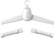 Mini Clothes Dryer, 2 in 1 Clothes and Shoe Drying Hanger with Temperature Adjustment, Portable Electric Dryer Rack with Quick Drying, Clothes Airer for Business Travel/Home/RVs/Apartments