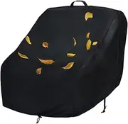 Toddler Swing Dust Cover - Swing Seat Outdoor Dust Cover Protector - Zipper Closure Swing Seat Cover to Prevent Falling Leaves for Courtyard, Park, Nursery