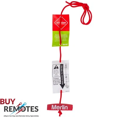Merlin Part 001A8458 Manual Release Pull Handle SilentDrive Essential MR655MYQ