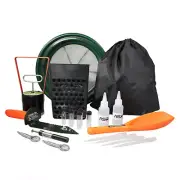ASR Outdoor 20pc Beach Combing Metal Detector Gold Panning Kit Serrated Digger