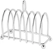 Restrdt Toast Bread Rack Holder 6 Steel Toast Rack with Feet and Loop Carry Handle