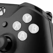 Microsoft Xbox One Controller ABXY Custom Bullet Buttons Mod Repair Parts WHITE