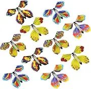 10Pcs Flying Butterfly, Colors Magic Butterfly Card Magic Butterfly Surprise Gift Card for Birthday Anniversary Wedding Card Gift Toys (Random Color)