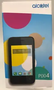 Alcatel Pixi 4 (3.5") Phone 2GB New (4017X) Optus Locked (Volcano Black)#1294NSB