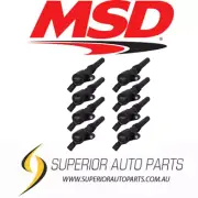 MSD Ignition Coil - Blaster - Ford 2-Valve V8 - Black - 8-pack 824283
