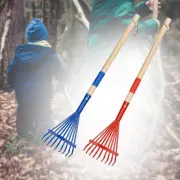 2Pcs Leaf Rake Yard Rake Accessories Garden Rake for Lawns Yard Flower Beds