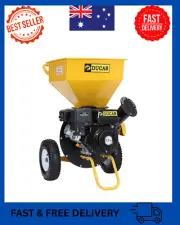 Ducar Wood Chipper Shredder Mulcher Garden 8hp Petrol 4-Stroke 2400 RPM Grinder