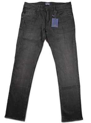 Cavalli Class Men's Denim Jeans 36 x 31.5 Slim Straight Stretch Black Wash $295