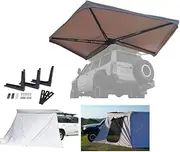 Kings 270 Tourer Freestanding Awning + Awning Bracket (Triple) + Awning Universal Wall + Awning Universal Wall With Door