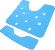 EXAOMBLE 1 Set Non Slip Shower Seat Cushion for Elderly Bath Chair Pads with Back Cushion Replaceable Stool Compatible with Shower Chairs and Bath Benches