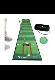 Indoor Putting Green and Golf Mat with Travel Bag 10ft Putting Mat