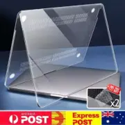 For Apple MacBook Pro Air Case Cover Clear Protector 13 inch 14 15 16 M3 M4 M2