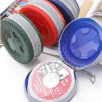在飛比找樂天市場購物網優惠-輪胎造型CD收納盒40片裝 CD包 cd收納包~不挑款【DN