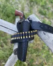REVOLVER .22LR HOLSTER RUGER WRANGLER HERITAGE ROUGH RIDER HAND CRAFTED GENUINE