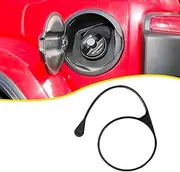 RERPRO Fuel Gas Cap Tether Compatible with 2018-2024 2025 Jeep Wrangler JL 2/4 Door 4XE Gladiator JT Accessories Fuel Tank Cap Rope Fuel Filler Gas Lanyard Replacement