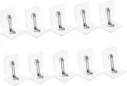 BESPORTBLE 10Sets Proofing Furniture Anchors No Drill Tip Wall Anchors for Tv Shelves Shoe Cabinets Dressers Easy Installation Durable Protection for Safety