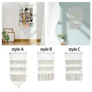 Stuffed Animals Storage Toy Organizer Hammock Cotton Rope Soft Space Saving Easy