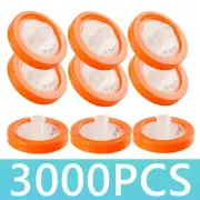 3000x GF NonSterile Syringe Filters 0.7μm 25mm Glass Fiber Laboratory Filtration