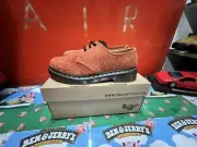 Doc Dr Martens Duchess Corduroy 1461 Oxford Orange Rust Shoes Mens Size 7 LA 004