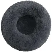 Pet Dog Cat Calming Bed Warm Soft Plush Round Nest Comfy Sleeping Kennel Cave