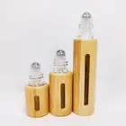 Bamboo Roll-on Bottle Wood Roller Bottle Perfume Bottles Essential Oil Bottles