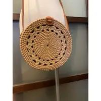 在飛比找蝦皮購物優惠-全新 造型手工竹編包 峇里島購入 手工藤編包 竹編包 編織包