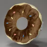 Chocolate Donut Pillow w/ Sprinkles Target Bullseye Playground Summer 2024
