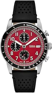 [FOSSIL] Sport Tourer Watch for Men, Quartz Movement with Stainless Steel or Leather Strap