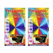 Set of 2 Head Cleaning Video Tape Cassettes: Designed for VHS VCR Player Recorde
