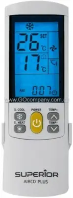 Universal Replacement FUJITSU Air Conditioner Remote Control