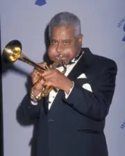 Dizzy Gillespie attends 31st Annual Grammy Awards on Februar - 1989 Old Photo 1