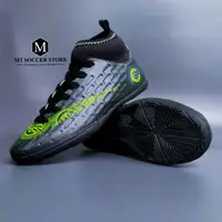 在飛比找蝦皮購物優惠-耐吉 Hitam Nike MERCURIAL CR7 兒童