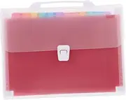 DOITOOL Folder Accordion File Multiple Compartment Folder Document Organiser Office Expanding